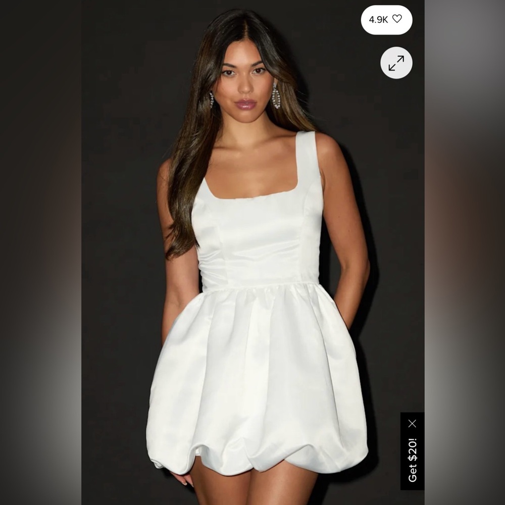 Elegant Lulus White Dress